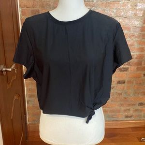 Old Navy plus size black crop top size XXL